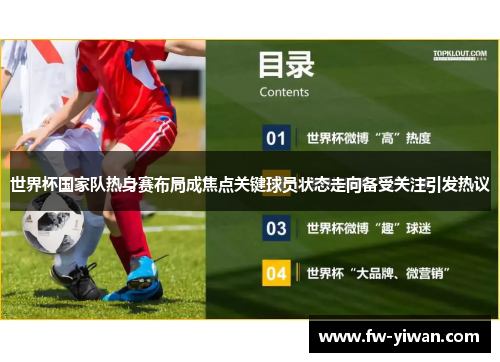 世界杯国家队热身赛布局成焦点关键球员状态走向备受关注引发热议 世界杯国家队热身赛布局成焦点关键球员状态走向备受关注引发热议